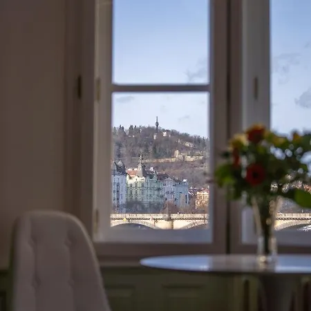 Exclusive With A View Of Castle And Vltava River *