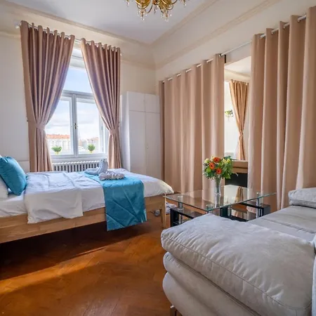 아파트 Exclusive With A View Of Castle And Vltava River 프라하